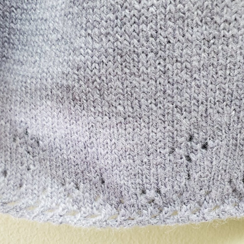 LUCKY BRAND PURPLE SWEATER - Picture 3 of 8